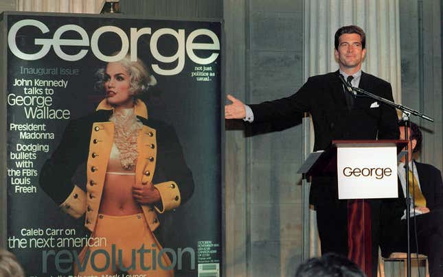 Image for article titled CHARMED LIFE, TRAGIC DEATH: JFK Jr. and the Last of the Great Magazine-Made Men