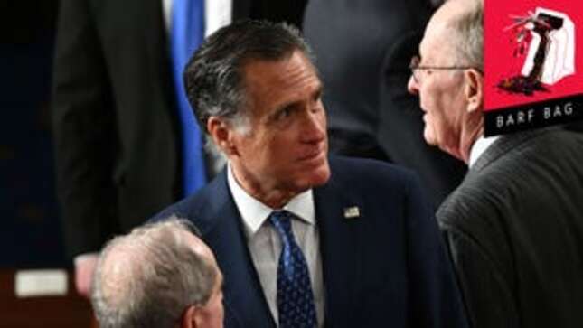 Cheers to Mitt Romney's Microscopic Backbone