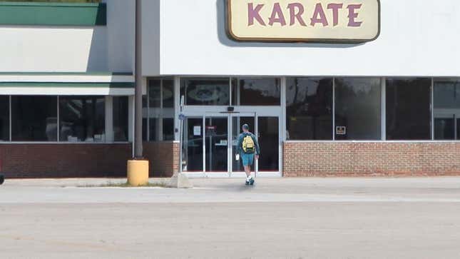Image for article titled Grown Adult Walks Right Into Karate Studio