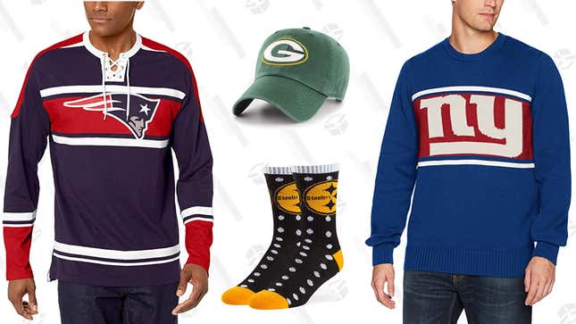 NFL Apparel Gold Box | Amazon
