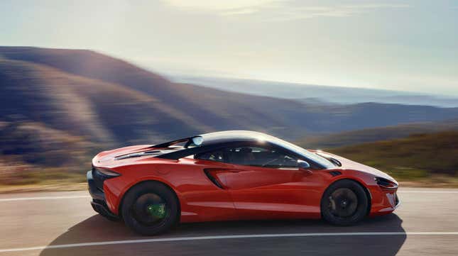 Image for article titled McLaren Shows The World Its 205 MPH Plug-In Hybrid Supercar, The Artura, And It Has No Reverse Gear