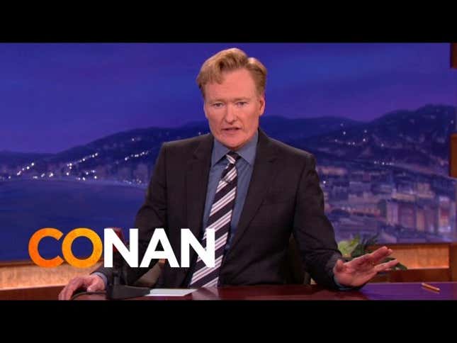 Conan O'Brien Found Out About Robin Williams's Death During His Show