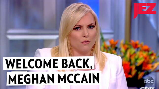This Week In Meghan McCain Brings Us Meghan McCain (Who Is Back)