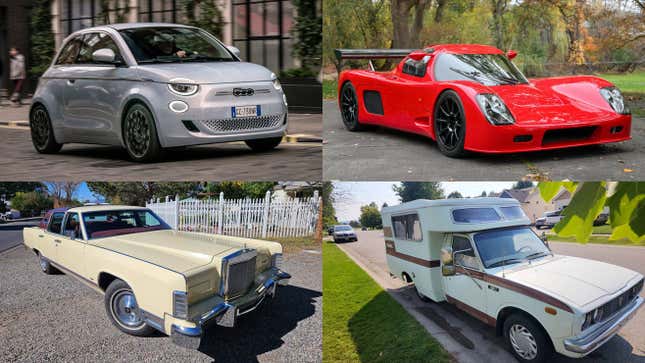 Image de l'article intitulé Une Fiat gratuite, une Ultima GTR sophistiquée et une Plymouth Colt Vista manuelle dans le tour d’horizon des voitures à acheter cette semaine