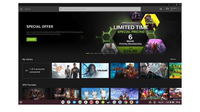 How to set up Nvidia GeForce Now on Steam Deck