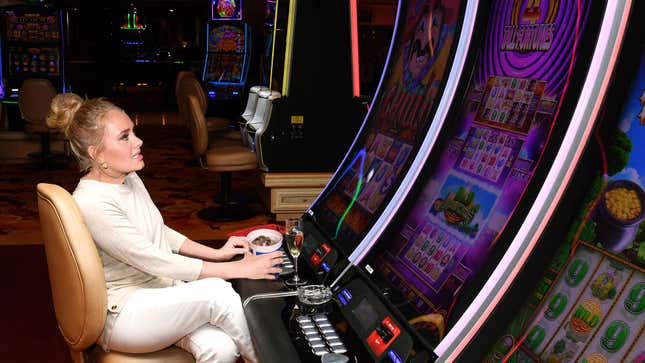 Image for article titled Adele Postpones Vegas Residency Rather Than Give Up Seat At Hot Slot Machine
