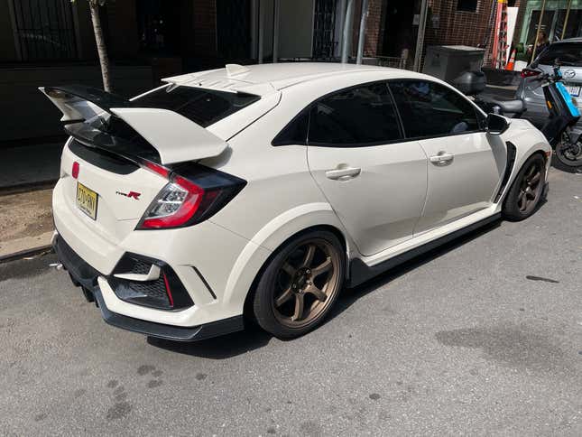 Cars on the streets of New York.