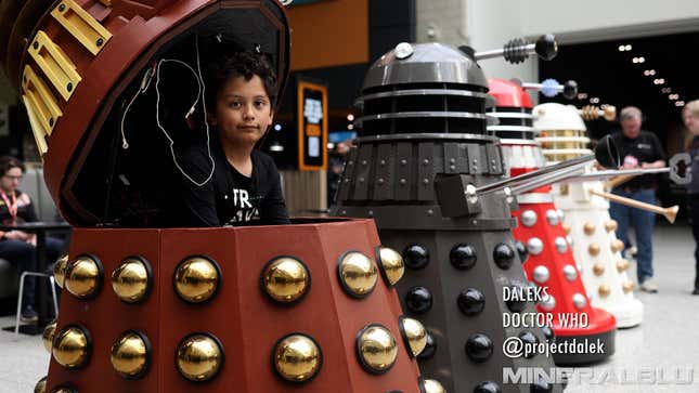 A photograph of a cosplayer at London's MCM Expo
