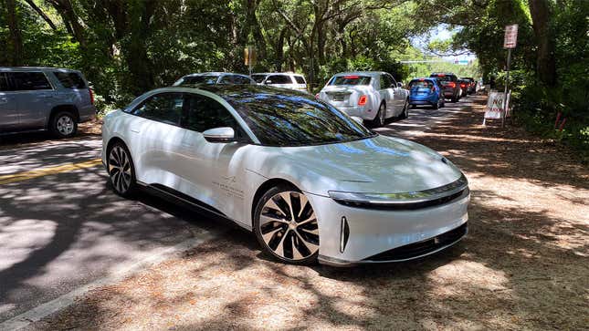 Image for article titled I Went For A Ride In A Lucid Air And I&#39;m Still Thinking About It