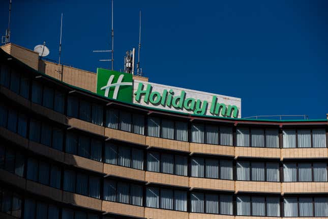 Holiday Inn at Melbourne Airport in Australia.