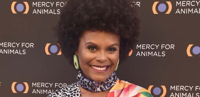 LOS ANGELES, CALIFORNIA - SEPTEMBER 14: Tabitha Brown attends the Mercy For Animals 20th Anniversary Gala at The Shrine Auditorium on September 14, 2019 in Los Angeles, California. (Photo by Alberto E. Rodriguez/Getty Images)