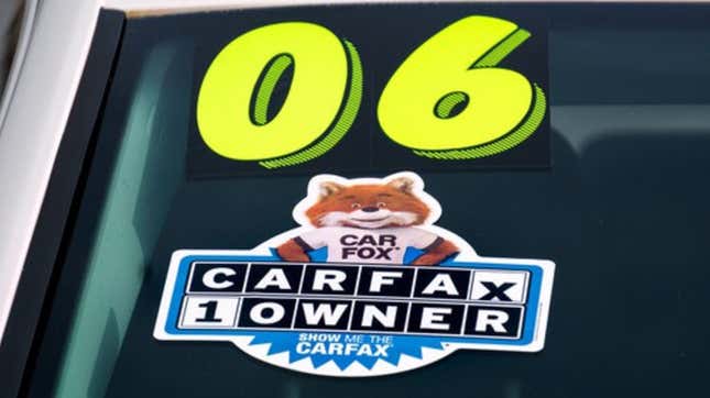 Image for article titled How Does CarFax Really Know How Many Owners A Car Had?