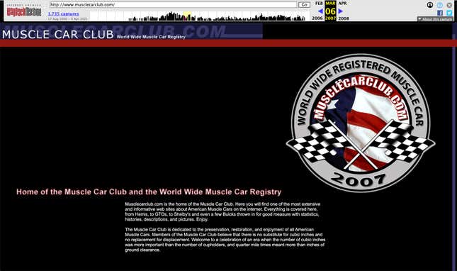 Image for article titled In Praise Of MuscleCarClub.Com, The Internet's Best Muscle Car Site