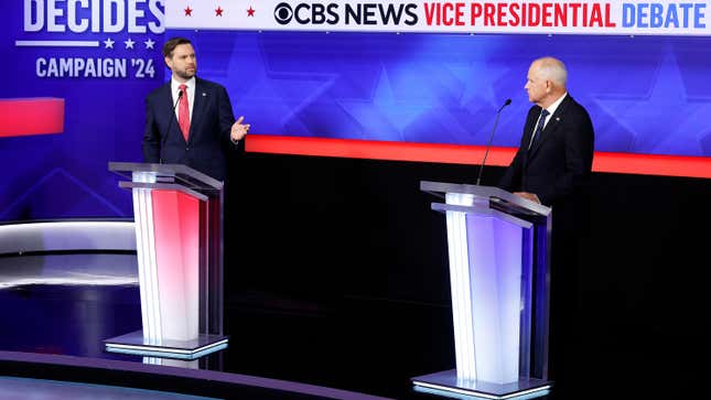 Image for article titled Black America Is Annoyed With Walz&#39;s &#39;Minnesota Nice&#39; Debate Demeanor While Vance Shocked Everyone