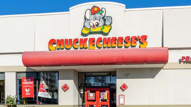 Image for article titled Goodnight, squeak prince: Chuck E. Cheese removes all its animatronics