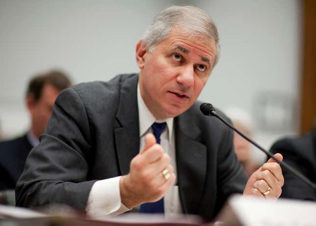 FDIC Chair Says He'll Step Down Once A Successor Is Confirmed