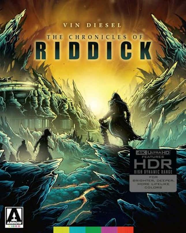Image for article titled The Chronicles Of Riddick The Chronicles of Riddick (3-Disc Limited Edition) [4K Ultra HD], Now 40% Off