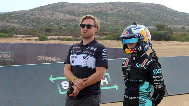 Una foto de la piloto de Rosberg X Racing Mikaela Åhlin-Kottulinsky. 