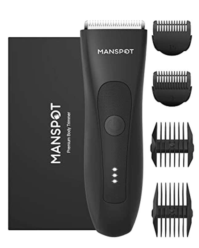 Image for article titled MANSPOT Manscape Groin Hair Trimmer for Men, Now 36% Off