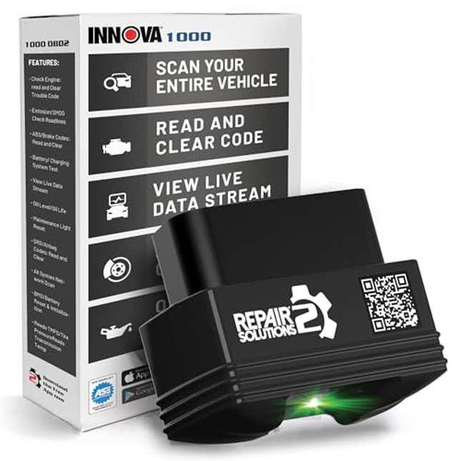 Image for article titled Improve Your Car Diagnostics With the Innova 1000 OBD2 Scanner