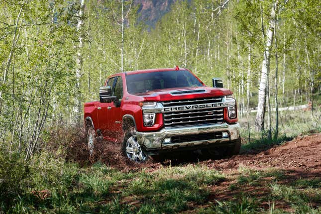 Der Chevrolet Silverado 2500 von 2022