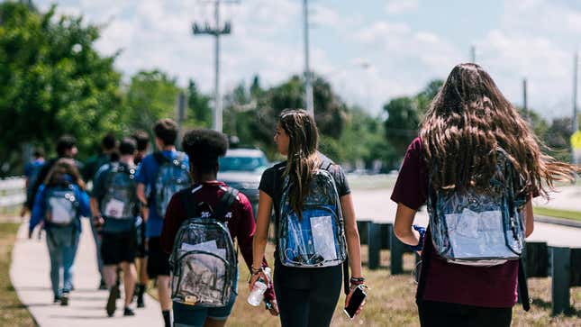 Image for article titled Texas Schools Require Clear Bags To Prevent Students From Bringing In Books