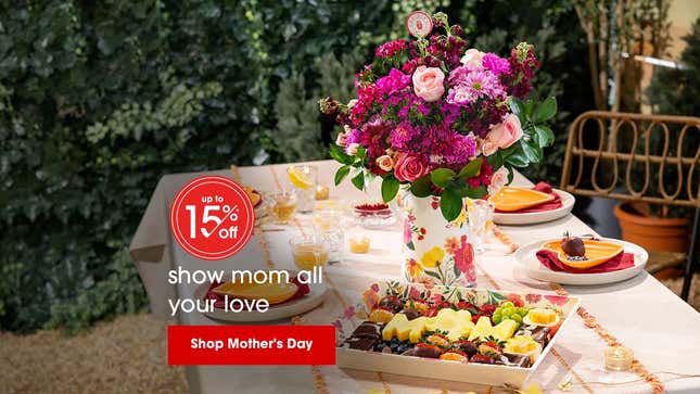 Image for article titled 10 Mother's Day food and flower deals that there's still time to grab