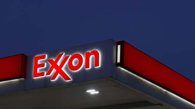 The Exxon logo