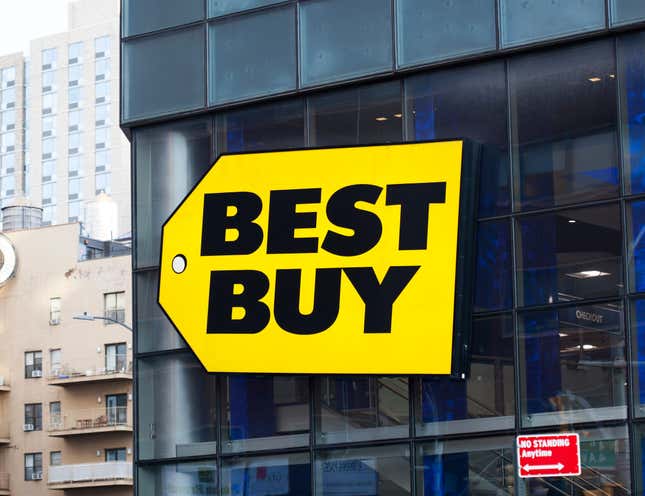 Best Buy has more than 1,000 stores and more than 90,000 employees in the U.S. and Canada.