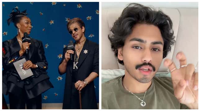 Image for article titled Why South Asians Are Mad at Teyana Taylor, Ego Nwodim For Met Gala Interview Of Bollywood Superstar 'SRK,' But Shouldn't Be