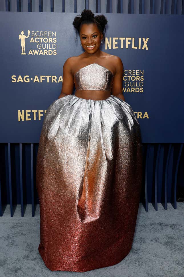 Image for article titled 2024 SAG Awards: Black Stars’ Best Red Carpet Looks