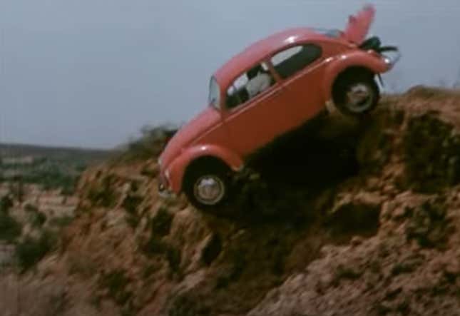 Image for article titled A Famous French Film Director Once Shot A Bunch Of Gag VW Beetle Ads In Africa
