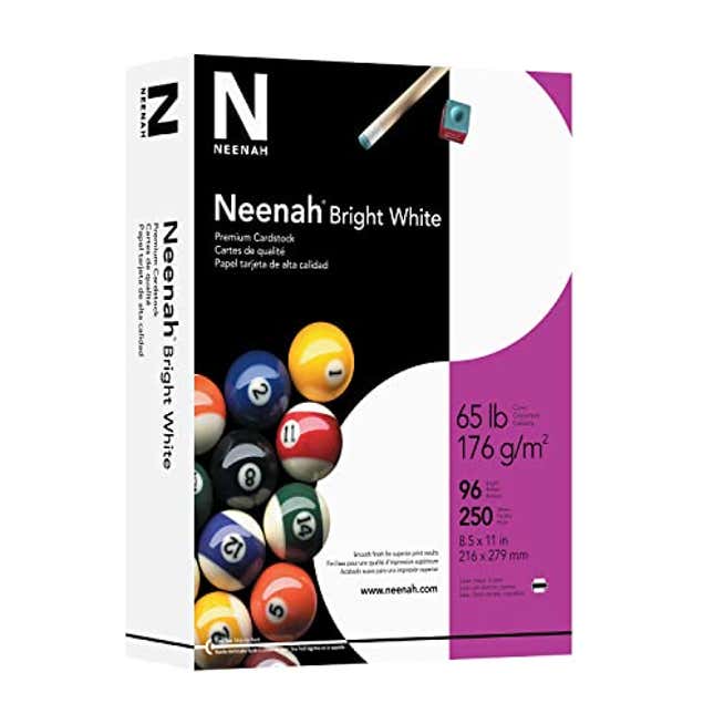 Image for article titled Neenah Premium Cardstock, Now 23% Off