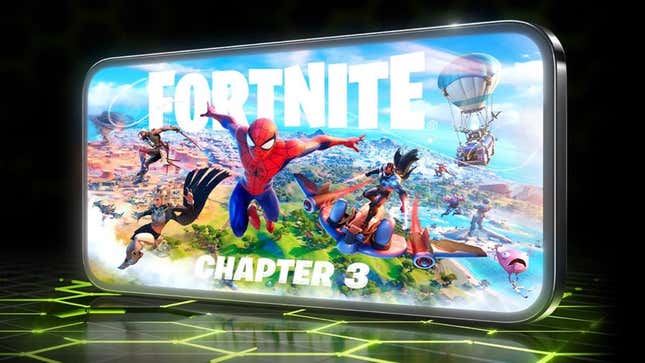 Fortnite is back on iPhones and iPads thanks to Nvidia