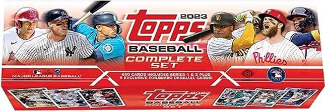 Image for article titled Topps 2023 Baseball Factory Sealed Hobby Complete Set, Now 18% Off
