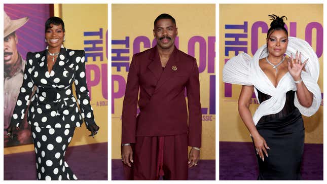 Image for article titled The Fabulous Fashions of &#39;The Color Purple&#39; Premiere