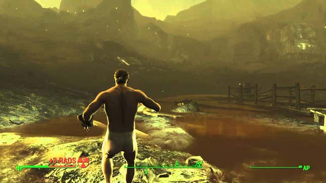 Man Runs Through <i>Fallout 4's</i> Glowing Sea Completely Naked, Actually Survives
