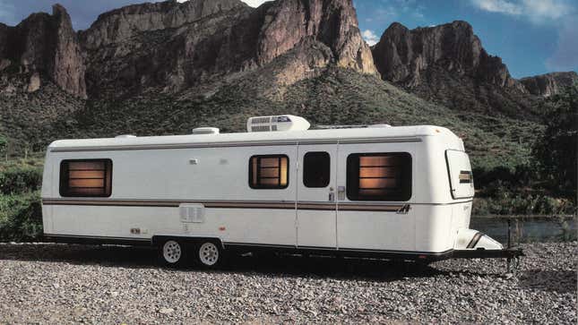 Image for article titled Airstream&#39;s Old Painted Travel Trailers Are Still A Vintage RV Gem