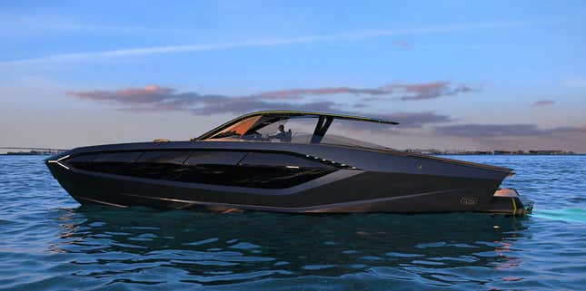 Image for article titled Lamborghini Delivers its First $3.5 Million Yacht to the U.S.