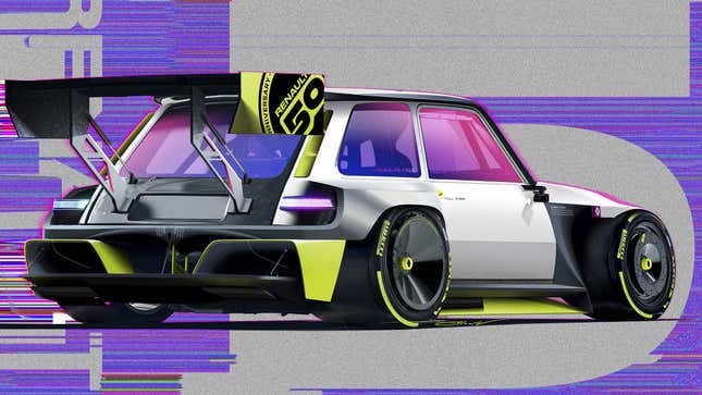 Clio-Based Renault 5 Turbo Tribute Render Looks Epic