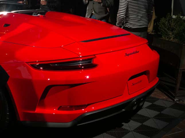 Image for article titled The GT3-Powered 2019 Porsche Speedster Is Finally Here and It's an Instant Classic