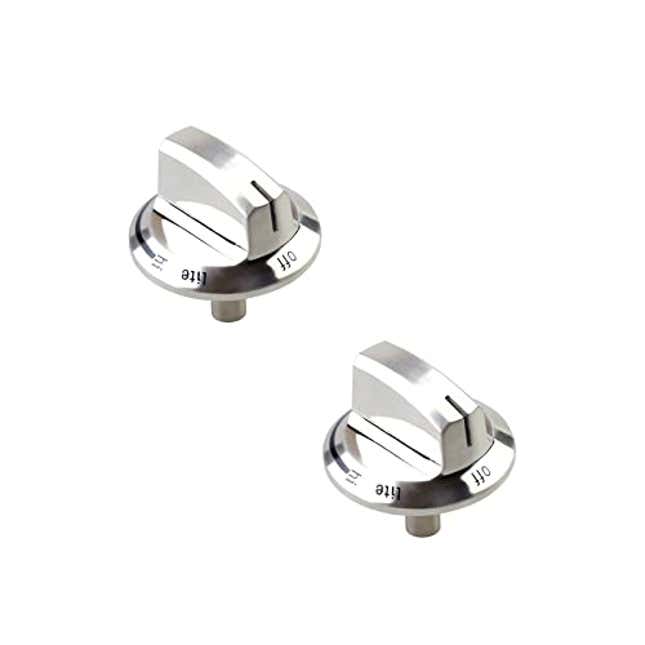 Image for article titled 2Pcs 5304525746 Gas Cooktop Knob Range Burner Stove Knob Fit for Frigidaire Range Cooktop, Now 82.6% Off