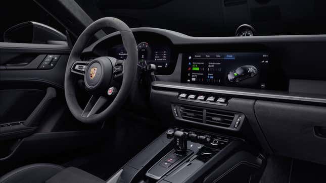 Interior of a 2025 Porsche 911 Carrera GTS