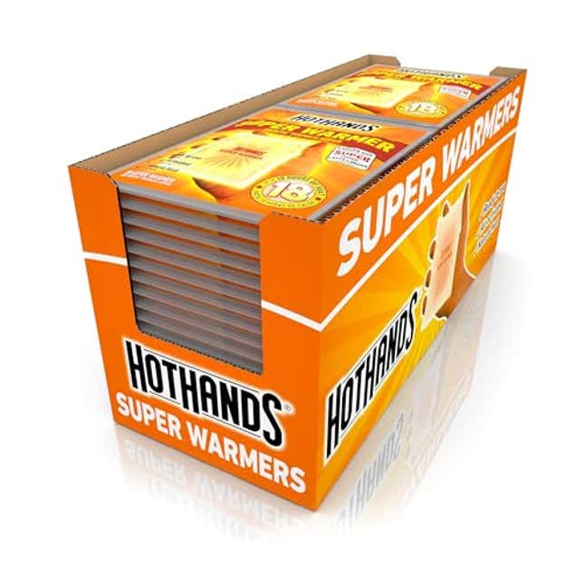 Image for article titled Hothands HH1ED240E-AMZ Body &amp; Hand Super Warmers, Now 27% Off