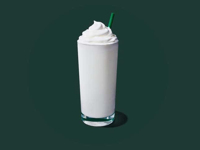 White Chocolate Crème Frappuccino 