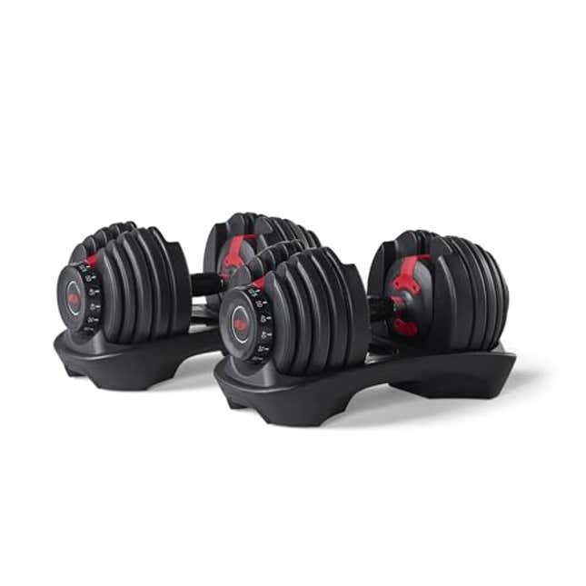 Image for article titled Get Those Gains with BowFlex SelectTech 552 Adjustable Dumbbells, Now 22% Off