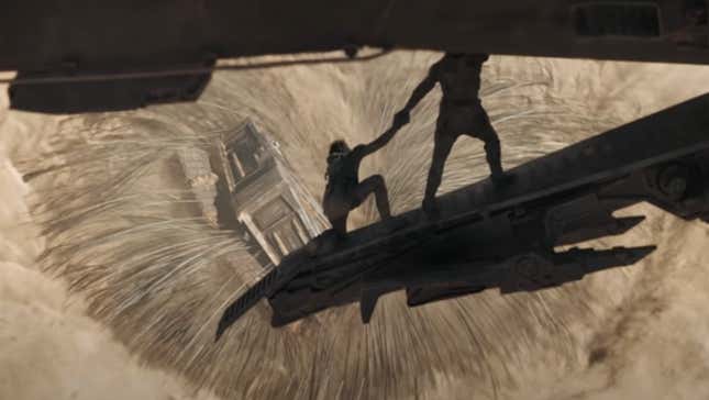 Dune's Sandworm Shots Used Alternative to Greenscreen VFX