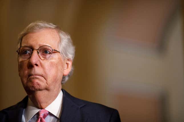 Image for article titled If Biden Wins the White House, He May Still Have to Deal With Mitch McConnell, With His Mitch-Ass