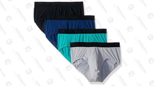 Fruit of the Loom Men’s Micro-Mesh Briefs, 4 Pack | $13 | Daily Steals | Promo code KJFOTL