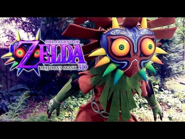 The Making Of A Creepy Skullkid From <i>Zelda</i>